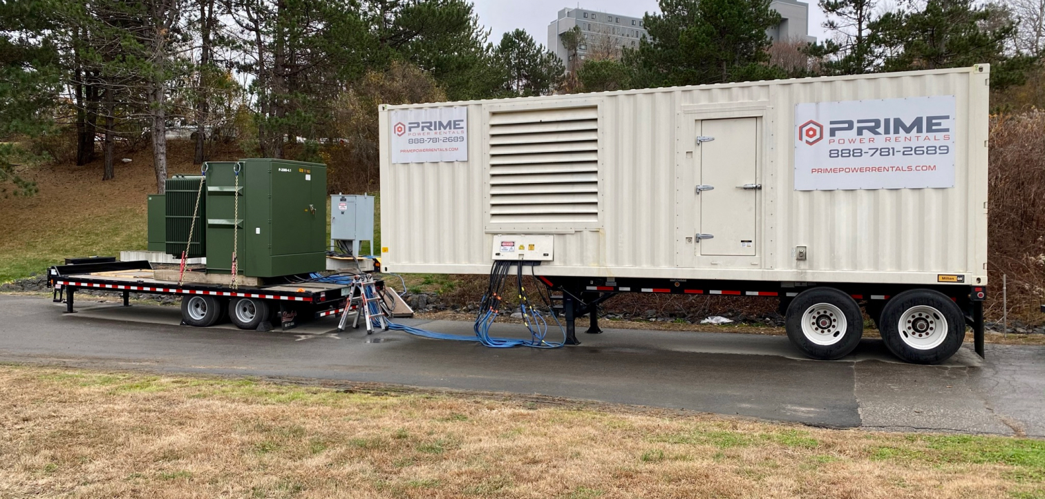 Maine Wastewater Treatment Plant Power Backup Prime Power Rentals